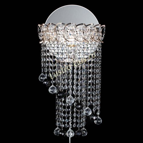 Бра Омега №1 черная в Подольске Гусь Хрустальный