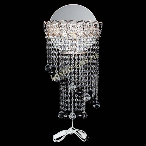 Бра Омега №1 черная в Подольске Гусь Хрустальный