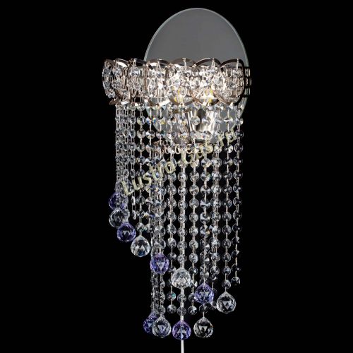 Бра Омега №1 фиолетовая в Подольске Гусь Хрустальный