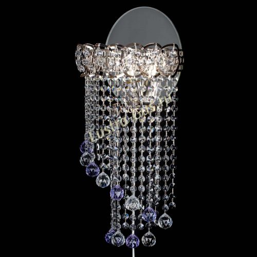 Бра Омега №1 фиолетовая в Подольске Гусь Хрустальный