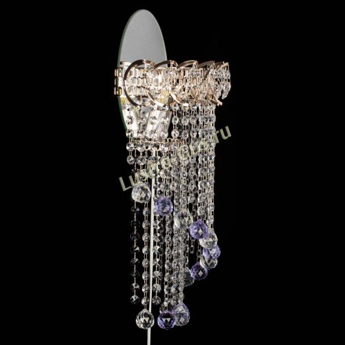 Бра Омега №1 фиолетовая в Подольске Гусь Хрустальный