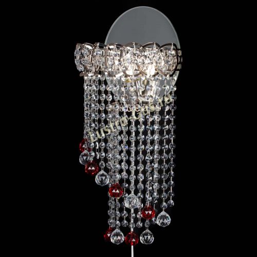 Бра Омега №1 красная в Подольске Гусь Хрустальный