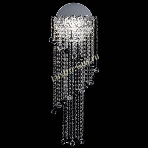 Бра Омега №3 черная в Подольске Гусь Хрустальный