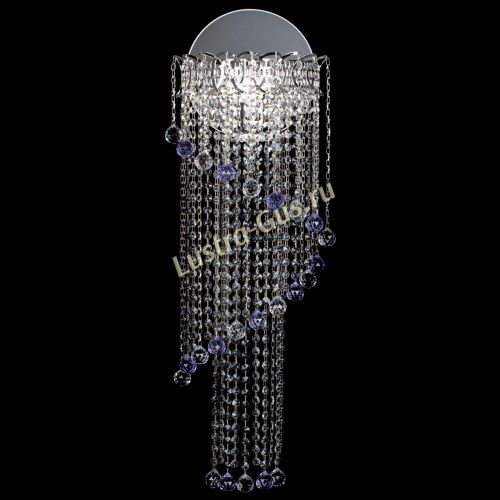 Бра Омега №3 фиолетовая в Подольске Гусь Хрустальный