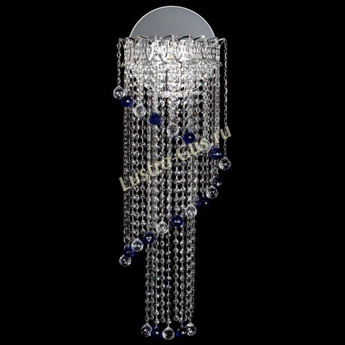 Бра Омега №3 синяя в Подольске Гусь Хрустальный