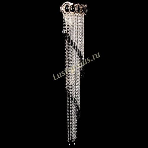 Бра Омега №4 черная в Подольске Гусь Хрустальный