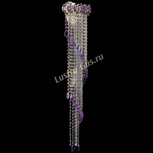 Бра Омега №4 фиолетовая в Подольске Гусь Хрустальный