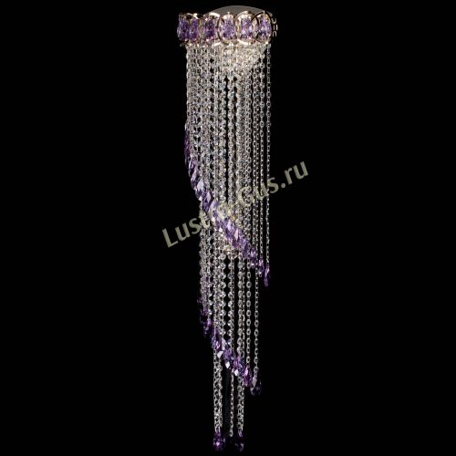 Бра Омега №4 фиолетовая в Подольске Гусь Хрустальный