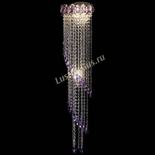 Бра Омега №4 фиолетовая в Подольске Гусь Хрустальный