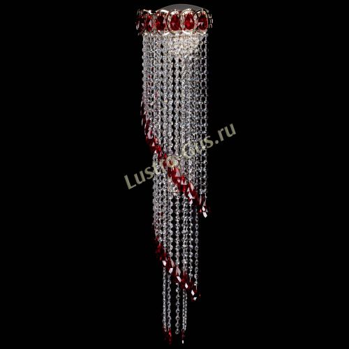 Бра Омега №4 красная в Подольске Гусь Хрустальный