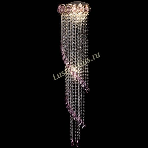 Бра Омега №4 розовая в Подольске Гусь Хрустальный