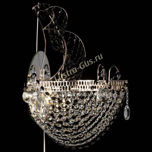 Бра Парусник №1 черная в Подольске Гусь Хрустальный