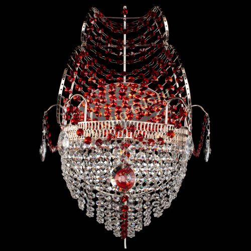 Бра Парусник №1 красная в Подольске Гусь Хрустальный