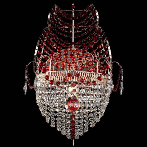 Бра Парусник №1 красная в Подольске Гусь Хрустальный