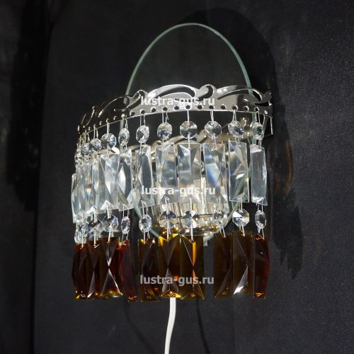 Бра Анжелика Боллеро цветная в Подольске Гусь Хрустальный