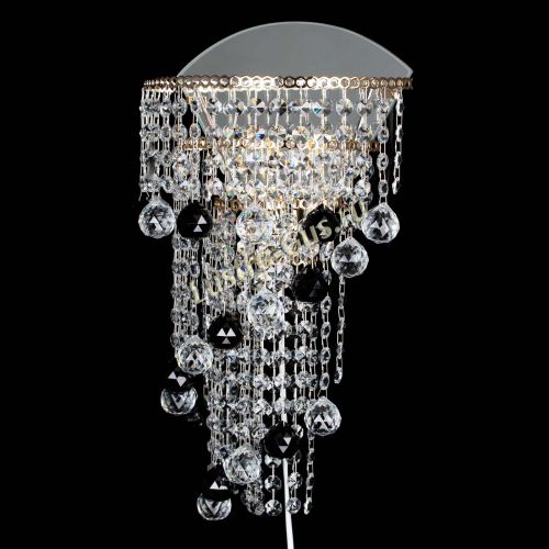 Бра Пирамида №3 черная в Подольске Гусь Хрустальный