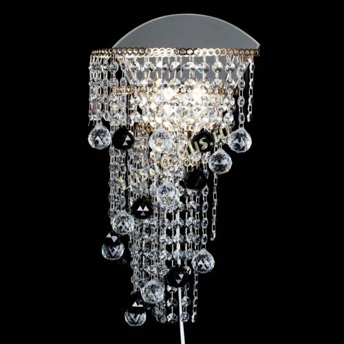 Бра Пирамида №3 черная в Подольске Гусь Хрустальный