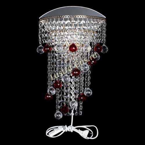 Бра Пирамида №3 красная в Подольске Гусь Хрустальный