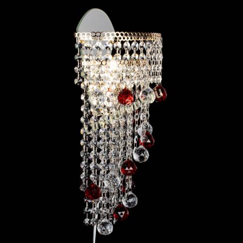 Бра Пирамида №3 красная в Подольске Гусь Хрустальный