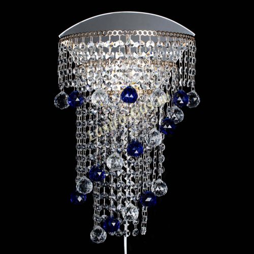 Бра Пирамида №3 синяя в Подольске Гусь Хрустальный