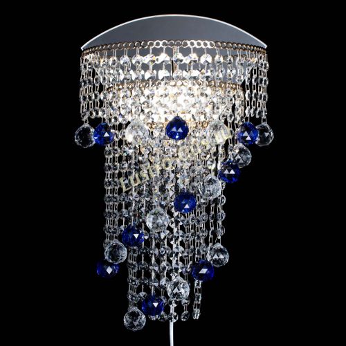 Бра Пирамида №3 синяя в Подольске Гусь Хрустальный