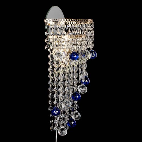 Бра Пирамида №3 синяя в Подольске Гусь Хрустальный