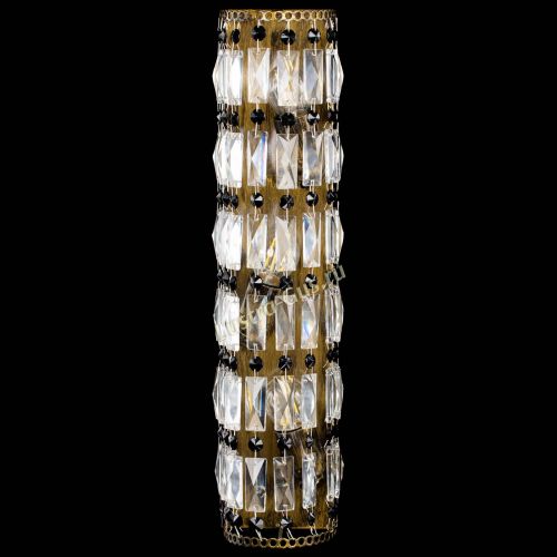 Бра Прямоугольник пластинка под бронзу Черная в Подольске Гусь Хрустальный