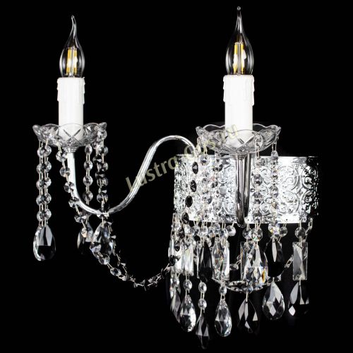 Бра Свеча Восток №2 черная в Подольске Гусь Хрустальный