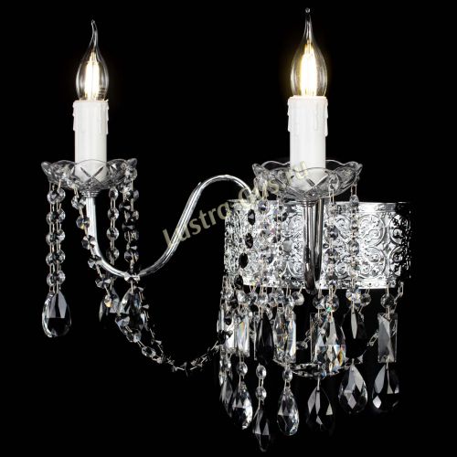 Бра Свеча Восток №2 черная в Подольске Гусь Хрустальный