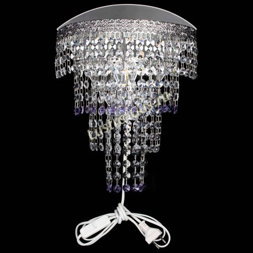 Бра Токката оптикон фиолетовая в Подольске Гусь Хрустальный