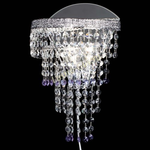 Бра Токката оптикон фиолетовая в Подольске Гусь Хрустальный