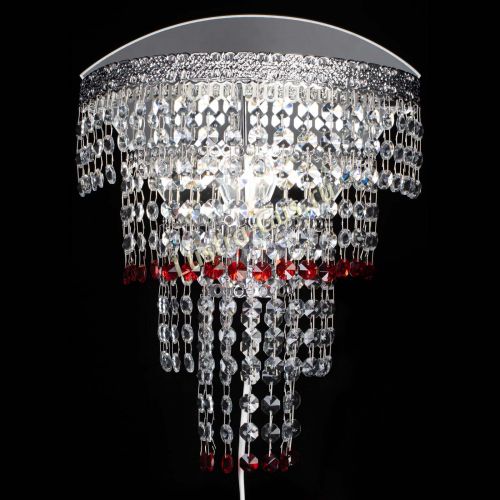 Бра Токката оптикон красная в Подольске Гусь Хрустальный