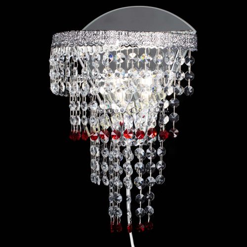 Бра Токката оптикон красная в Подольске Гусь Хрустальный