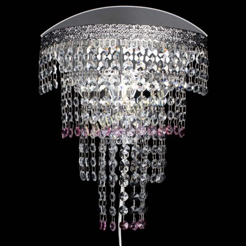 Бра Токката оптикон розовая в Подольске Гусь Хрустальный