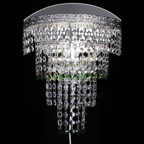 Бра Токката оптикон зеленая в Подольске Гусь Хрустальный