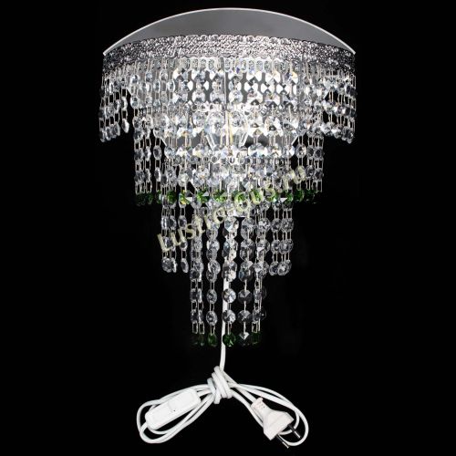 Бра Токката оптикон зеленая в Подольске Гусь Хрустальный