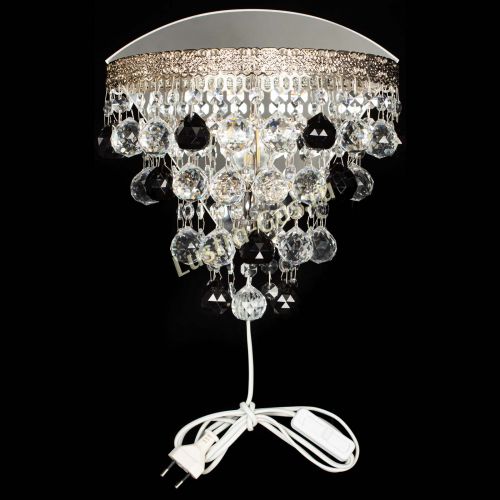 Бра Токката пирамида шар 30 черная в Подольске Гусь Хрустальный