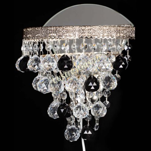 Бра Токката пирамида шар 30 черная в Подольске Гусь Хрустальный