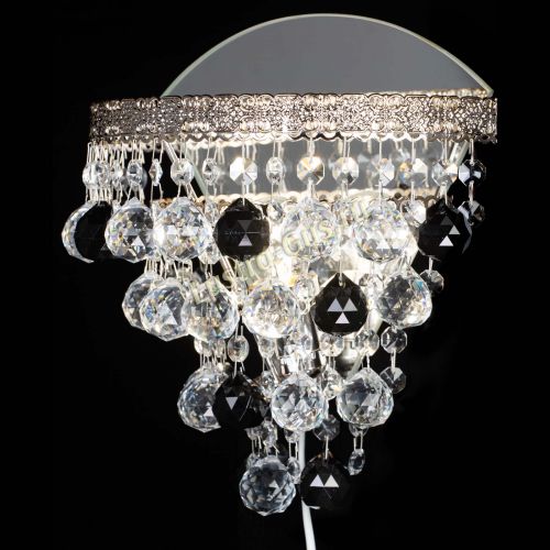 Бра Токката пирамида шар 30 черная в Подольске Гусь Хрустальный