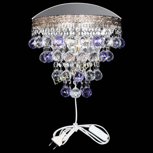 Бра Токката пирамида шар 30 фиолетовая в Подольске Гусь Хрустальный