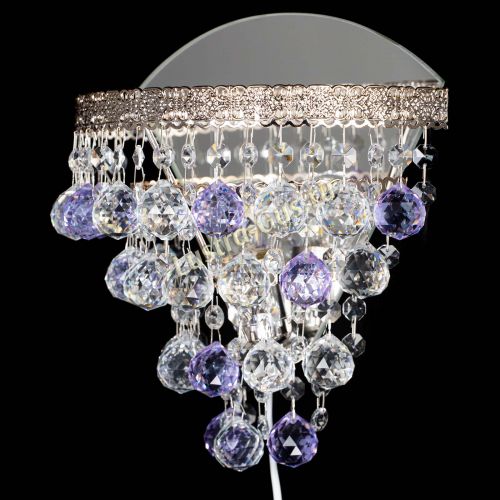 Бра Токката пирамида шар 30 фиолетовая в Подольске Гусь Хрустальный