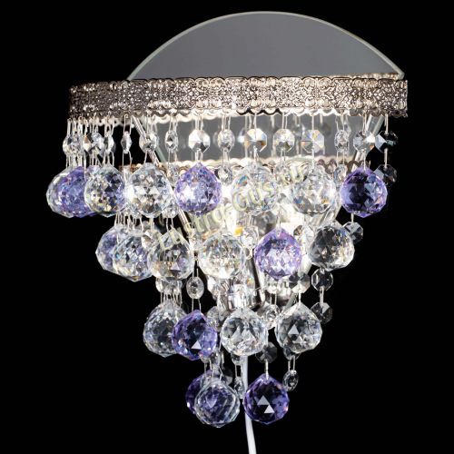 Бра Токката пирамида шар 30 фиолетовая в Подольске Гусь Хрустальный