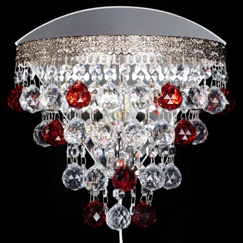 Бра Токката пирамида шар 30 красная в Подольске Гусь Хрустальный