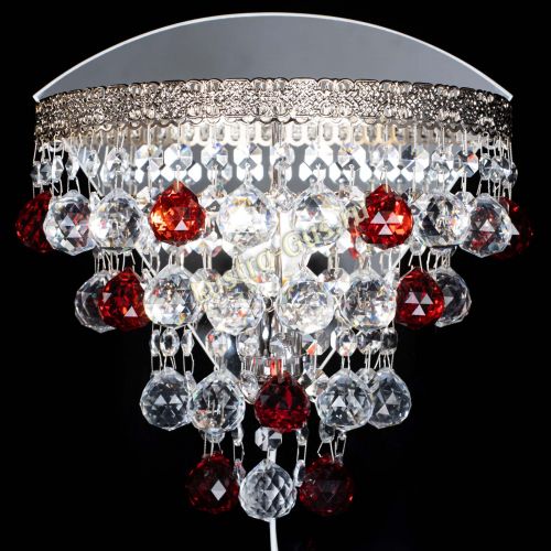 Бра Токката пирамида шар 30 красная в Подольске Гусь Хрустальный