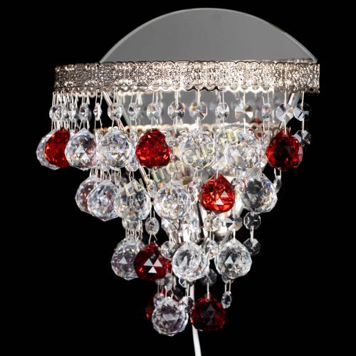 Бра Токката пирамида шар 30 красная в Подольске Гусь Хрустальный
