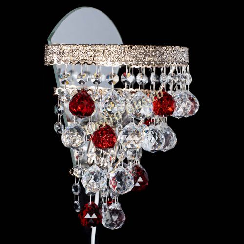 Бра Токката пирамида шар 30 красная в Подольске Гусь Хрустальный