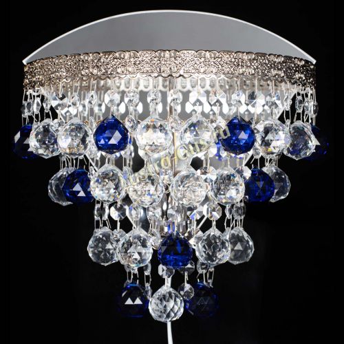Бра Токката пирамида шар 30 синяя в Подольске Гусь Хрустальный