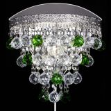 Бра Токката пирамида шар 30 зеленая в Подольске