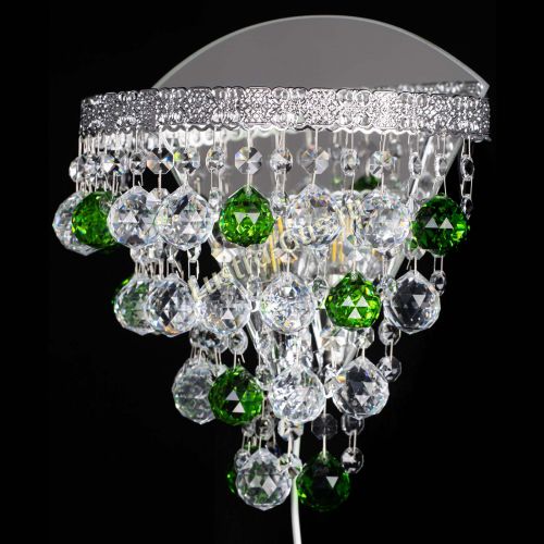 Бра Токката пирамида шар 30 зеленая в Подольске Гусь Хрустальный