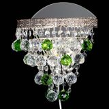 Бра Токката пирамида шар 30 зеленая в Подольске